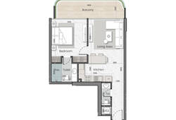 1 bedroom apartment
